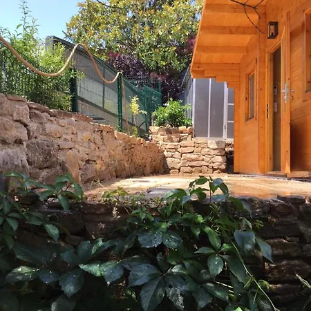 Chalet Maryvonne Les Vans Exterior foto