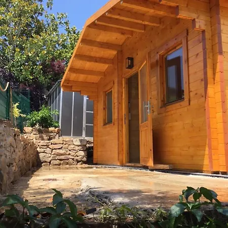 Chalet Maryvonne Les Vans Exterior foto