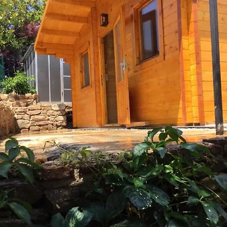Chalet Maryvonne Les Vans Exterior foto